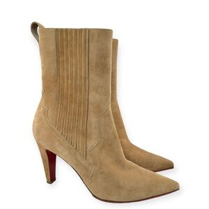 Christian Louboutin 'Santigag' 85mm Suede Boots